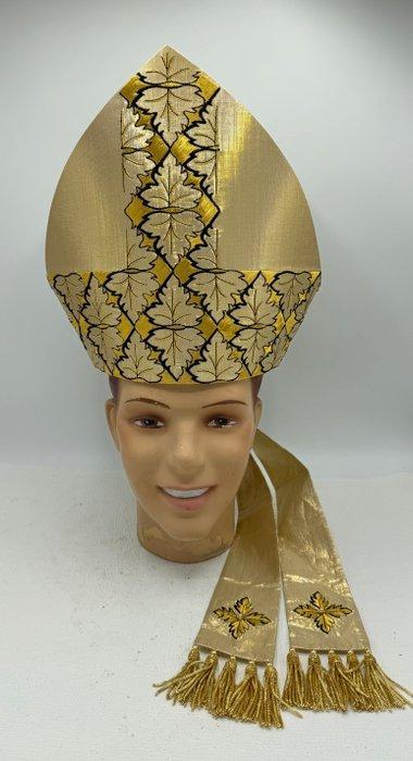 Mitra Auriphrygiata - Zijde, Goud, Lurex - 1970-1980 -, Antiek en Kunst, Kunst | Niet-Westerse kunst