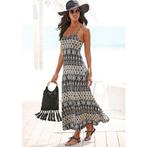 Lascana Maxi-jurk met etno print, zomerjurk, strandjurk,, Verzenden, Nieuw