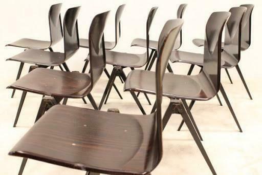 Stapelbare stoelen inkoop schoolstoelen kerk gezocht handel, Huis en Inrichting, Stoelen, Gebruikt