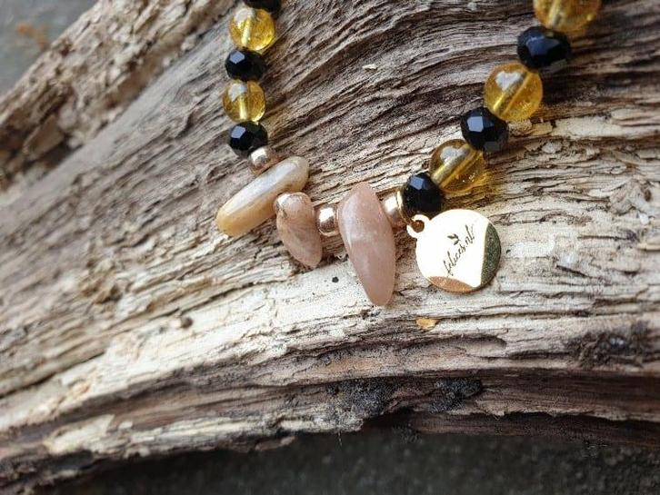 Citrien en zonnesteen, Sieraden, Tassen en Uiterlijk, Armbanden