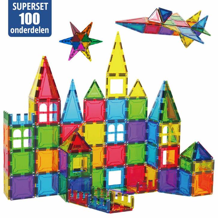 MaroGear © Magnetisch speelgoed - Magnetische Bouwstenen -, Kinderen en Baby's, Speelgoed | Bouwstenen, Nieuw, Overige merken
