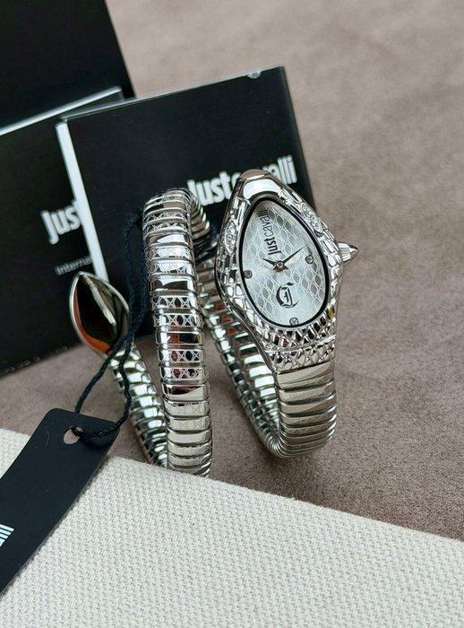 Just Cavalli - Signature Snake watch silver - Zonder, Sieraden, Tassen en Uiterlijk, Horloges | Heren