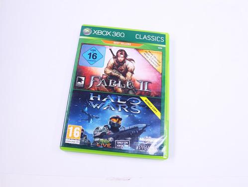 Xbox 360 - Fable II & Halo Wars [Platinum Hits], Spelcomputers en Games, Games | Xbox 360, Ophalen of Verzenden