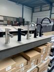 Kranen || Mat zwart || RVS || kraan || inbouwkraan | toilet