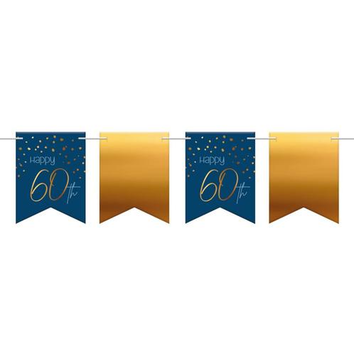 Slingers 60 Jaar Blauw 6m, Hobby en Vrije tijd, Feestartikelen, Nieuw, Verzenden