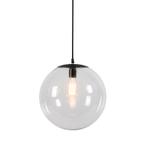 Moderne hanglamp transparant 35 cm - Pallon, Huis en Inrichting, Lampen | Hanglampen, Nieuw, Glas, Modern, 75 cm of meer