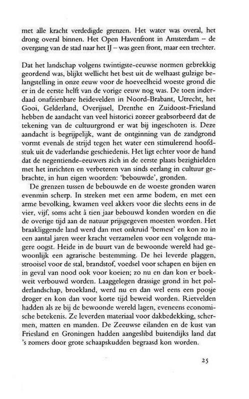 Het lege land 9789025435646 Auke van der Woud, Boeken, Literatuur, Gelezen, Verzenden