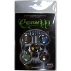 Cypress Hill - Logos - Button set - 5-pack, Ophalen of Verzenden, Nieuw, Kleding