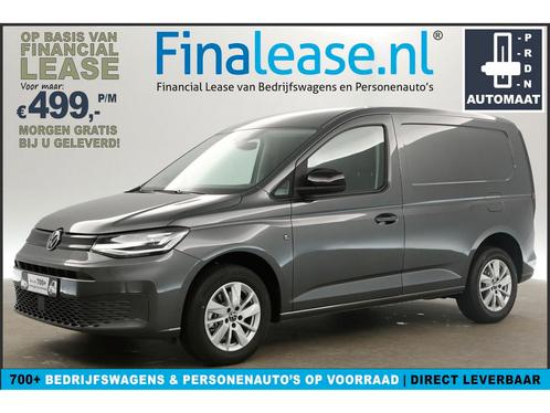 Volkswagen Caddy 2.0 TDI Style 122PK L1H1 BPM Vrij €499pm, Auto's, Bestelauto's, Lease, Automaat, Diesel, Volkswagen, Zilver of Grijs