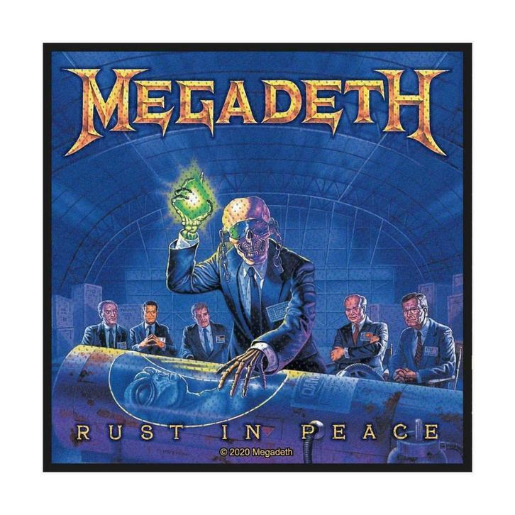 Megadeth Rust in Peace Patch officiële merchandise, Verzamelen, Muziek, Artiesten en Beroemdheden, Kleding, Nieuw, Ophalen of Verzenden