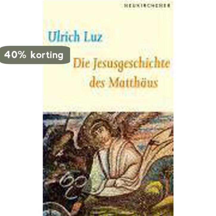 Die Jesusgeschichte des Matthäus 9783788714451 Ulrich Luz, Boeken, Taal | Duits, Gelezen, Verzenden