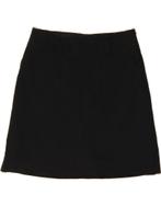 NIKE Womens A-Line Skirt UK 8 Small W30 Black Polyester, Verzenden, Nieuw