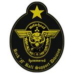Motörhead Rock 'N' Roll Support Division Patch off. merch., Verzamelen, Ophalen of Verzenden, Nieuw, Kleding