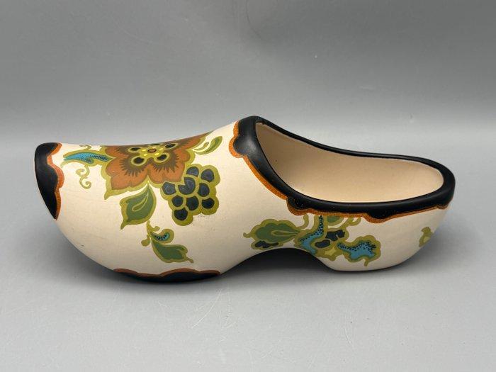 Plateel Gouda Holland - unieke grote klomp - Bloempot -, Antiek en Kunst, Curiosa en Brocante