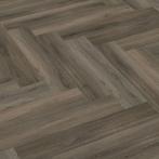 Visgraat klik pvc met 10db ondervloer YUP Dark grey 3506, Nieuw, Overige typen, 75 m² of meer, Ophalen of Verzenden