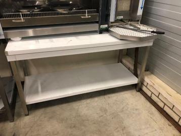 RVS Werktafel | van af 70 cm met Onderschap €129 beschikbaar voor biedingen