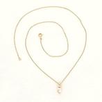 Halsketting - 18 karaat Geel goud - Parel, Sieraden, Tassen en Uiterlijk, Kettingen, Nieuw