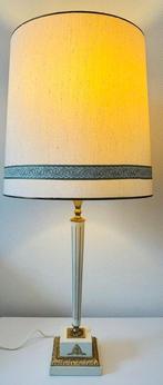 Lamp - Linnen, Metaal, Plastic - Stijlvolle klassieke lamp