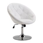 TRUUSK Draaibare Werkkruk - Verchroomd - In Hoogte Verstelba, Verzenden, Nieuw