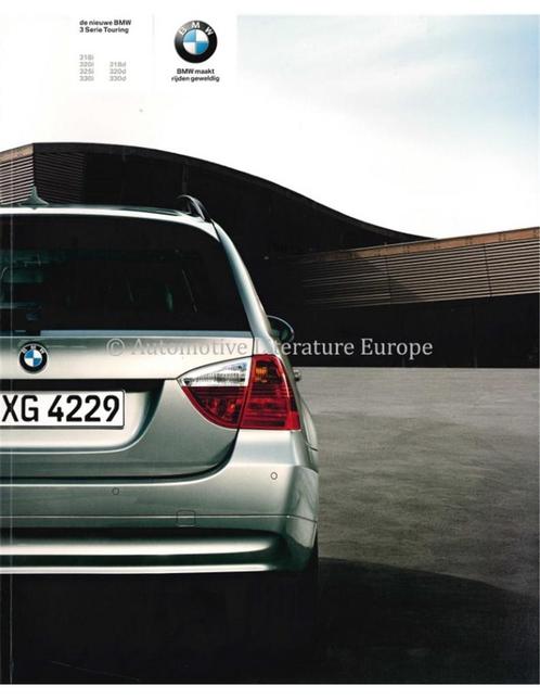 2006 BMW 3 SERIE TOURING BROCHURE NEDERLANDS, Boeken, Auto's | Folders en Tijdschriften, BMW