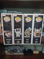 Funko - Funko Pop Spider-Man; Captain America; Groot; Thor -