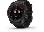 Garmin fnix 7X Solar - Smartwatch - 1,4 scherm - Grijs, Verzenden, Zo goed als nieuw