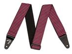 Fender gitaarband houndstooth roze, Verzenden, Nieuw