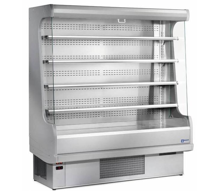 Wandkoelmeubel met 4 schappen - RVS/Staal - Grijs - Geven..., Zakelijke goederen, Horeca | Keukenapparatuur, Verzenden