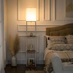 Houten vloerlamp met 3 planken modern, Verzenden, Nieuw