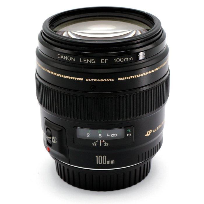Canon EF 100mm f/2 USM portret lens #CANON PRO #CANON USM, Audio, Tv en Foto, Fotocamera's Digitaal
