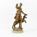 Beeld van Diana (Artemis), Fondeur Barbedienne, Antiek en Kunst, Antiek | Koper en Brons, Ophalen