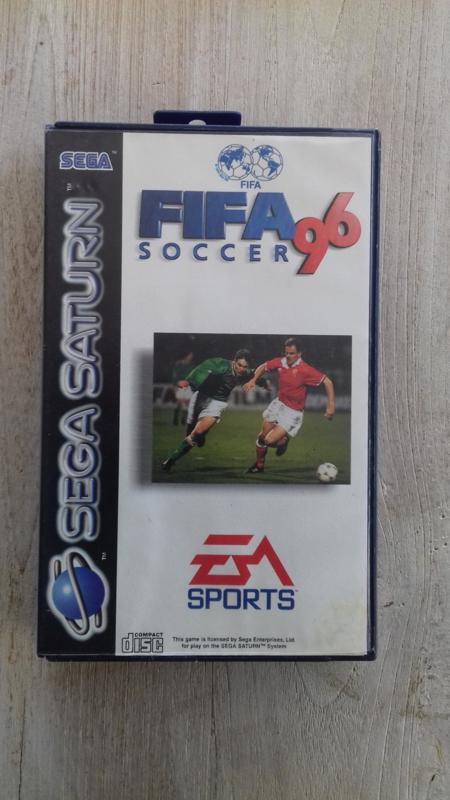 FIFa 96 zonder boekje (Sega Saturn tweedehands game), Spelcomputers en Games, Games | Sega, Zo goed als nieuw, Ophalen of Verzenden