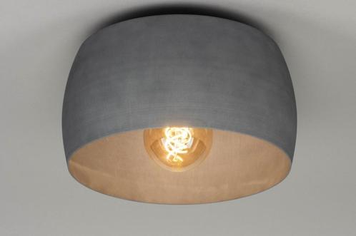 Rietveld Plafondlampen - Grijs, Betongrijs - Aluminium, Huis en Inrichting, Lampen | Plafondlampen, Verzenden