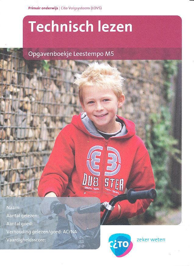 CITO/LOVS (2008) Leestempo Opgavenboekje M5 (per stuk), Boeken, Schoolboeken, Nieuw, Verzenden