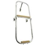 Zwemtrap RVS Opklapbaar, Watersport en Boten, Ophalen of Verzenden, Nieuw, Zeilboot of Motorboot