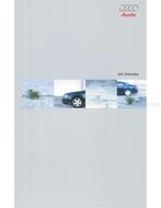 1999 AUDI A6 BROCHURE DUITS, Nieuw, Audi, Author