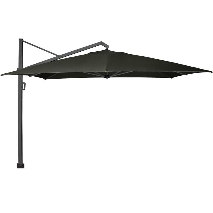 Icon premium zweefparasol 400x300 cm faded black, Tuin en Terras, Parasols, Nieuw, Ophalen of Verzenden
