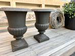 sculptuur, Franse Medici Vaas gietijzer evt voor sokkel - 0