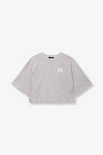 -20% Alix The Label  Alix The Label Studded t-shirt melee  m, Kleding | Dames, Verzenden, Nieuw, Grijs