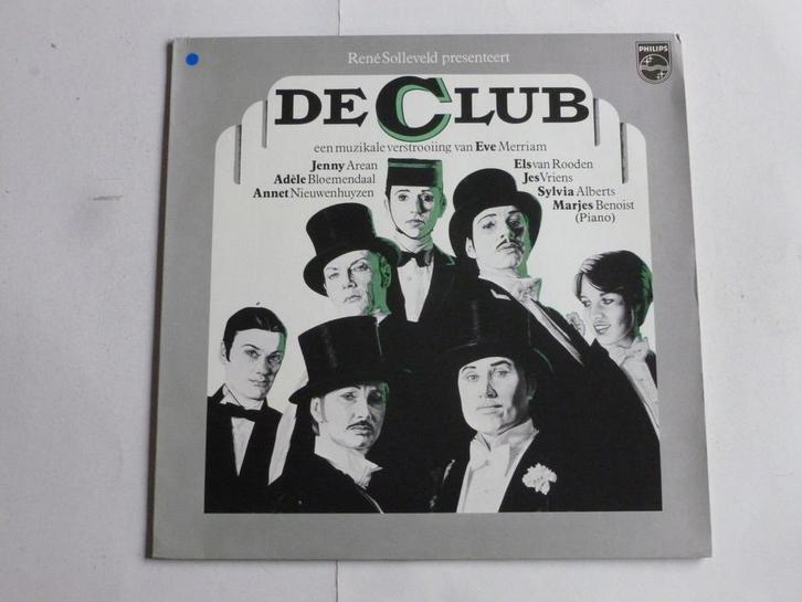 De Club - Jenny Arean, Adele Bloemendaal , Eve Merriam (LP), Cd's en Dvd's, Vinyl | Nederlandstalig, Zo goed als nieuw, Verzenden