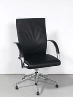 Ahrend 350 bureaustoel, zwart leder, Huis en Inrichting, Bureaustoelen, Ophalen of Verzenden, Nieuw