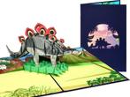 Stegosaurus Dinosaurus Pop-up Kaart, Diversen, Wenskaarten, Nieuw, Verzenden