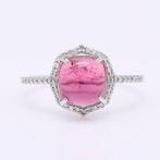 Zonder minimumprijs - Ring Platina - 2.68ct. tw. Toermalijn, Nieuw
