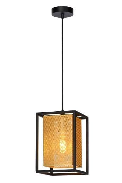 Lucide SANSA - Hanglamp E27 Zwart, Huis en Inrichting, Lampen | Hanglampen, Nieuw, Verzenden
