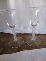 Urn (2) - Glas - Stel slinger glazen, Antiek en Kunst, Antiek | Glas en Kristal