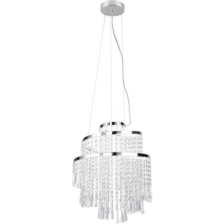 LED Hanglamp - Trion Mop - 30W - Aanpasbare Kleur - Dimbaar, Huis en Inrichting, Lampen | Hanglampen, Nieuw, Metaal, Ophalen of Verzenden