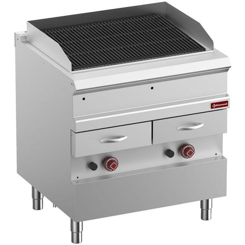 Diamond Gas Stoomgrill, Module 1/1, Rooster In Gietijzer du, Zakelijke goederen, Horeca | Keukenapparatuur, Nieuw in verpakking