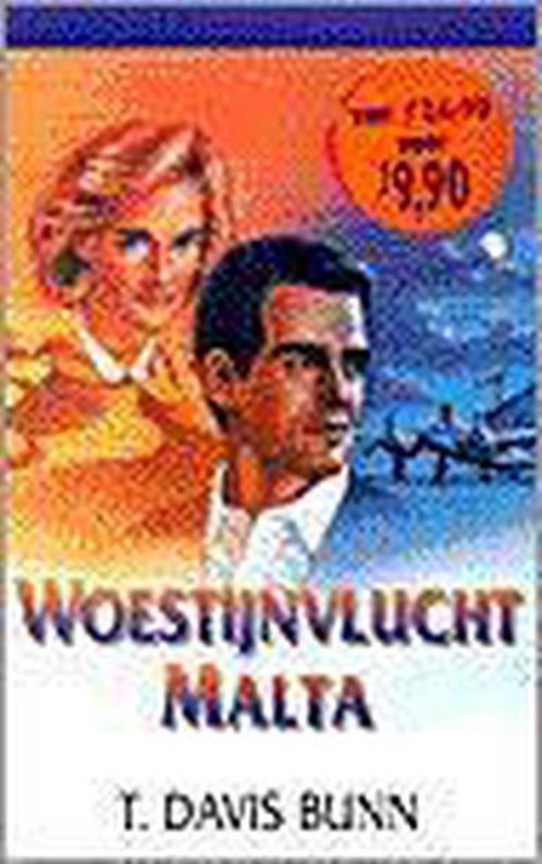 WOESTIJNVLUCHT MALTA 9789026604911 T. Davis Bunn, Boeken, Thrillers, Gelezen, Verzenden