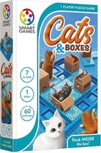 Cats & Boxes - 60 opdrachten | Smart Games - Puzzels, Hobby en Vrije tijd, Nieuw, Verzenden