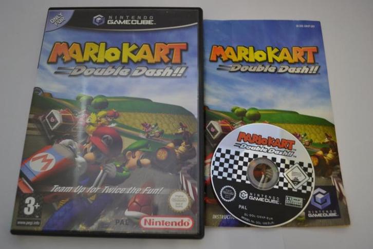Mario Kart Double Dash (GC UKV), Spelcomputers en Games, Games | Nintendo GameCube, 1 speler, Zo goed als nieuw, Verzenden